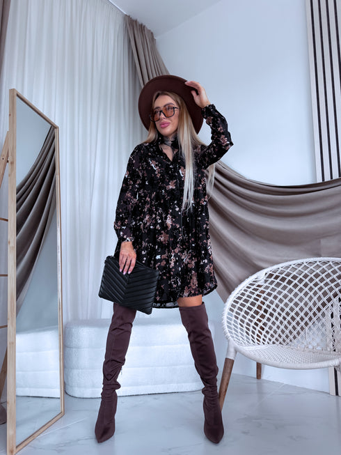 Kreklkleita "ALMOND DX16149" - melna ar choco